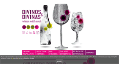 Desktop Screenshot of divinosydivinas.com